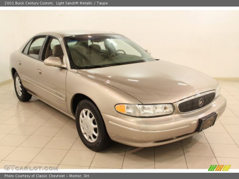 Light Sandrift Metallic / Taupe 2001 Buick Century Custom