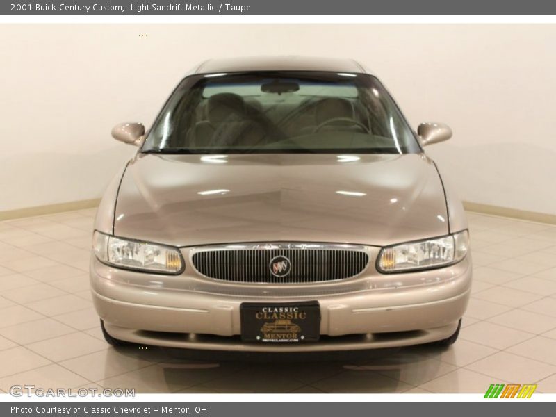 Light Sandrift Metallic / Taupe 2001 Buick Century Custom