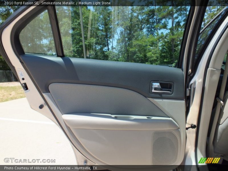 Smokestone Metallic / Medium Light Stone 2010 Ford Fusion SE