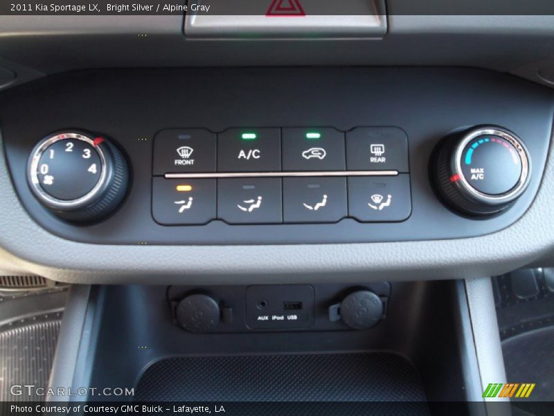 Bright Silver / Alpine Gray 2011 Kia Sportage LX