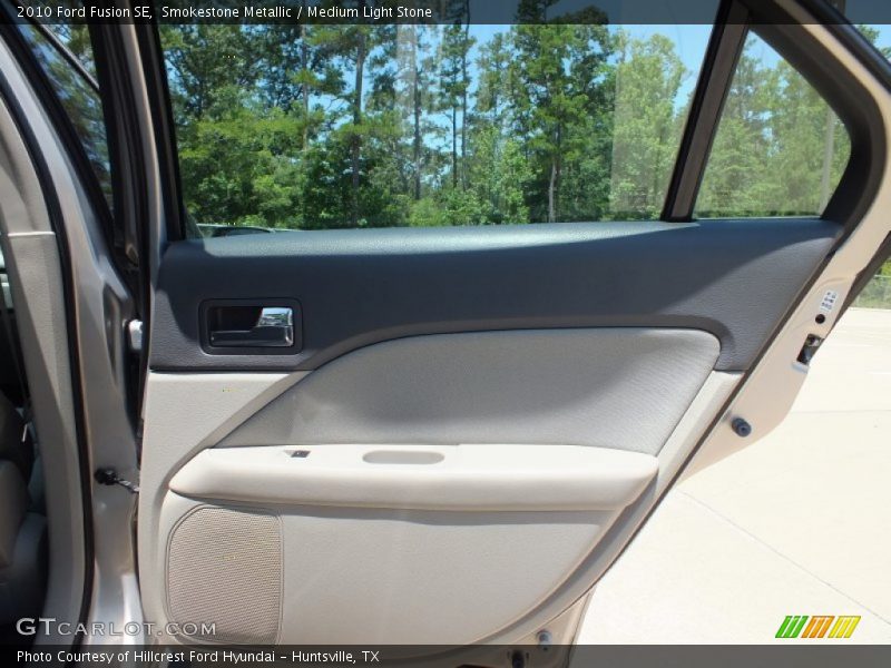 Smokestone Metallic / Medium Light Stone 2010 Ford Fusion SE