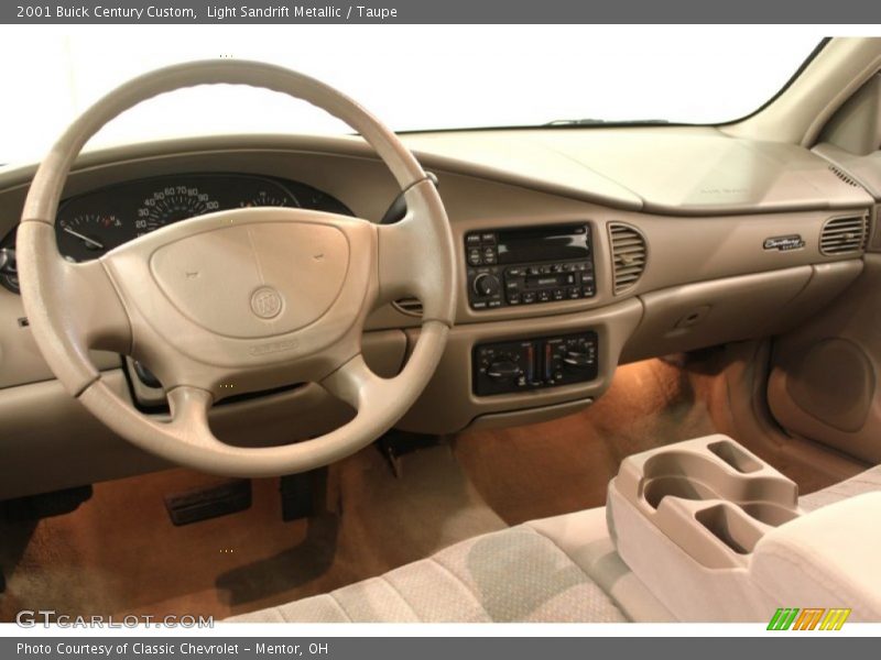 Light Sandrift Metallic / Taupe 2001 Buick Century Custom