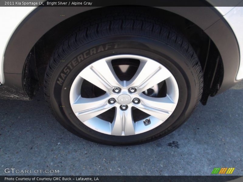 Bright Silver / Alpine Gray 2011 Kia Sportage LX
