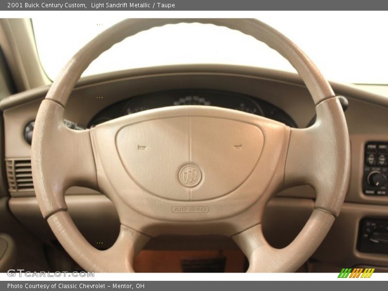 Light Sandrift Metallic / Taupe 2001 Buick Century Custom