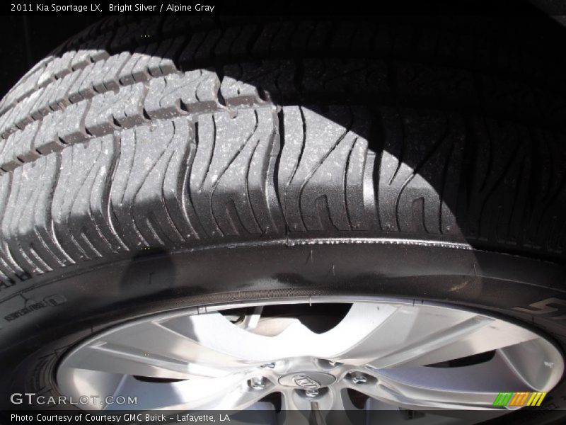 Bright Silver / Alpine Gray 2011 Kia Sportage LX