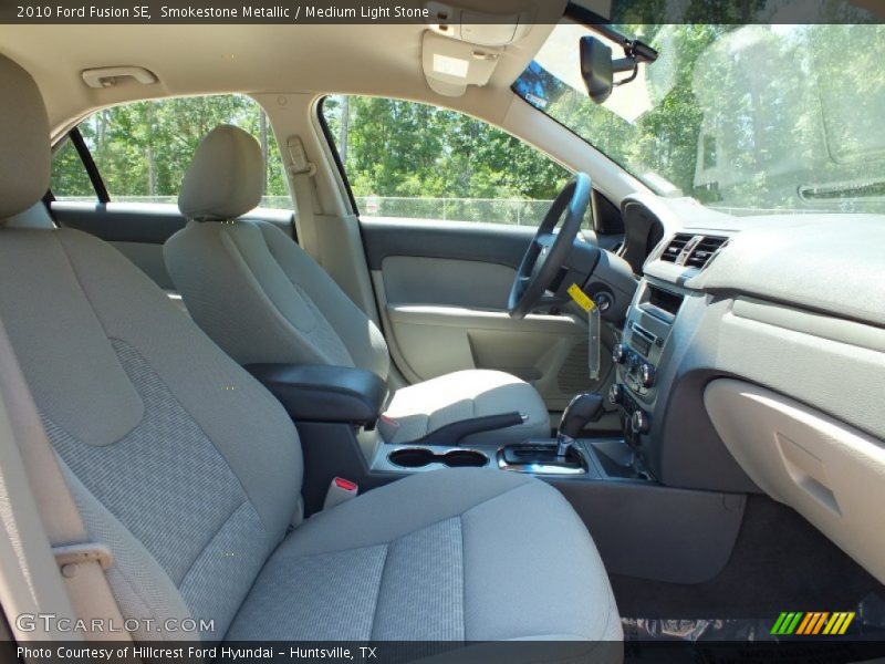 Smokestone Metallic / Medium Light Stone 2010 Ford Fusion SE