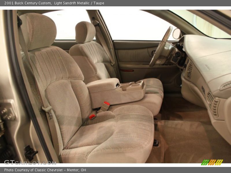 Light Sandrift Metallic / Taupe 2001 Buick Century Custom