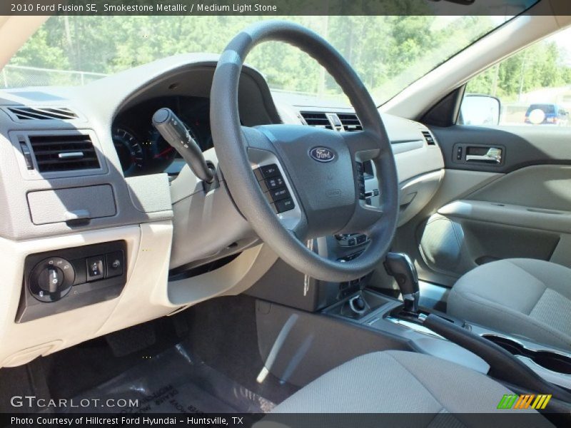 Smokestone Metallic / Medium Light Stone 2010 Ford Fusion SE