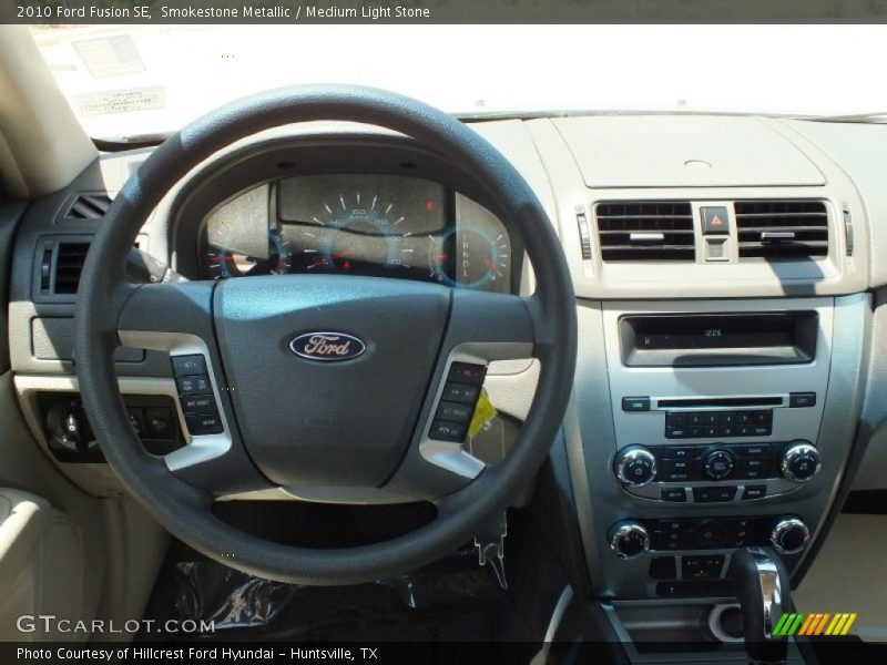 Smokestone Metallic / Medium Light Stone 2010 Ford Fusion SE