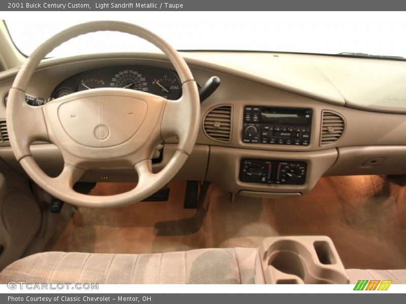 Light Sandrift Metallic / Taupe 2001 Buick Century Custom