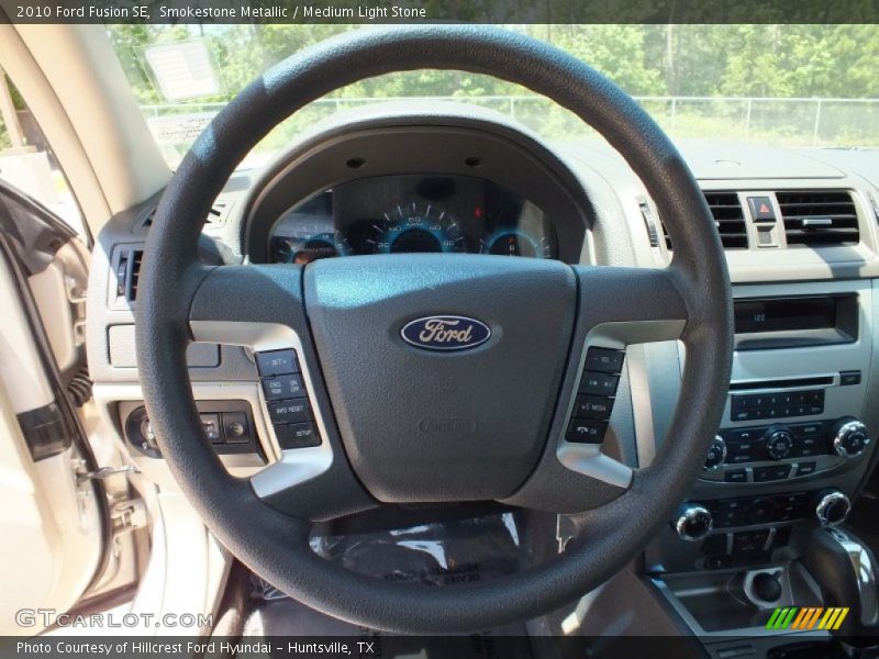 Smokestone Metallic / Medium Light Stone 2010 Ford Fusion SE