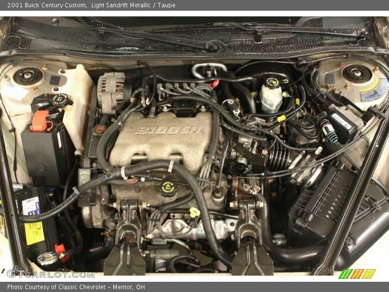 Light Sandrift Metallic / Taupe 2001 Buick Century Custom