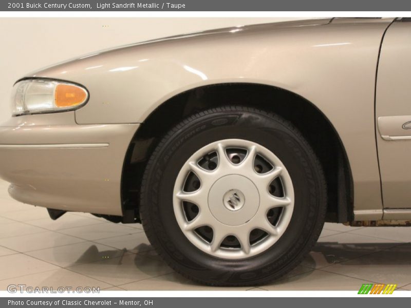 Light Sandrift Metallic / Taupe 2001 Buick Century Custom