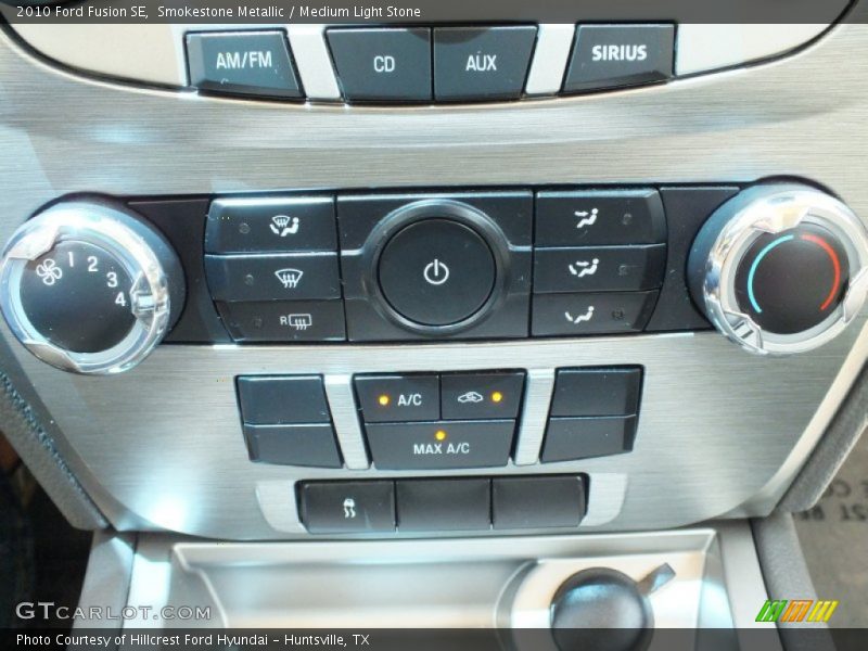 Smokestone Metallic / Medium Light Stone 2010 Ford Fusion SE