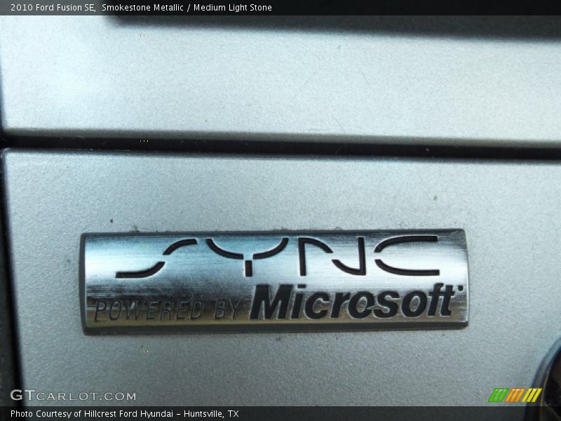 Smokestone Metallic / Medium Light Stone 2010 Ford Fusion SE