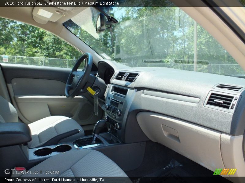 Smokestone Metallic / Medium Light Stone 2010 Ford Fusion SE