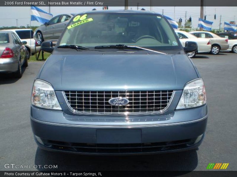 Norsea Blue Metallic / Flint Grey 2006 Ford Freestar SEL