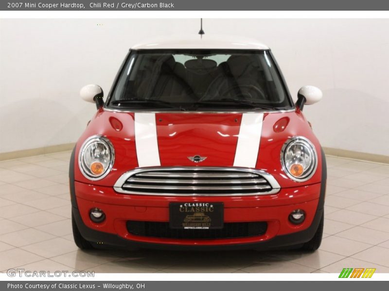 Chili Red / Grey/Carbon Black 2007 Mini Cooper Hardtop
