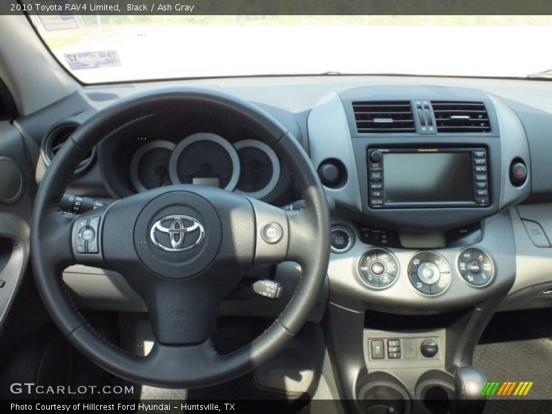 Black / Ash Gray 2010 Toyota RAV4 Limited