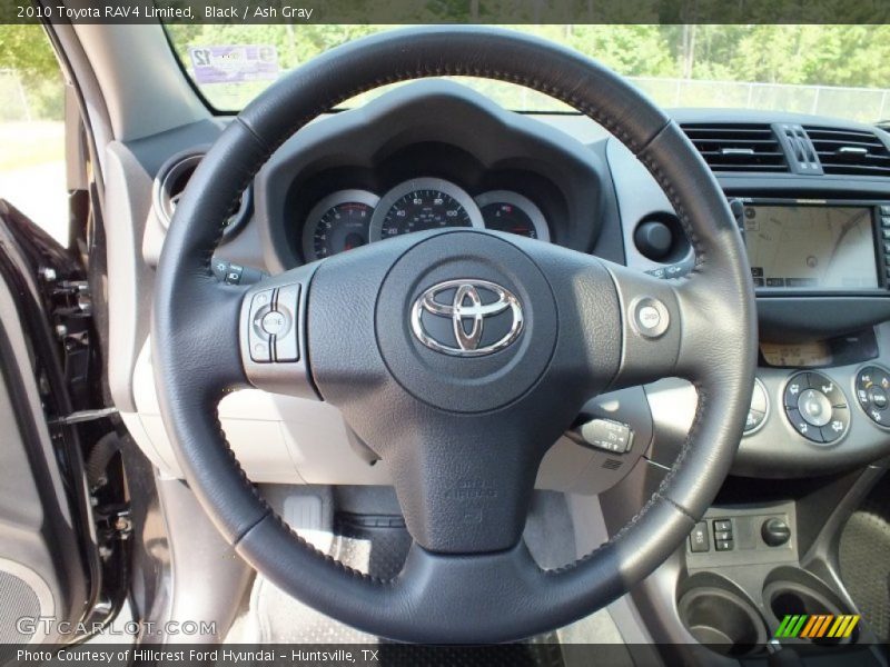 Black / Ash Gray 2010 Toyota RAV4 Limited