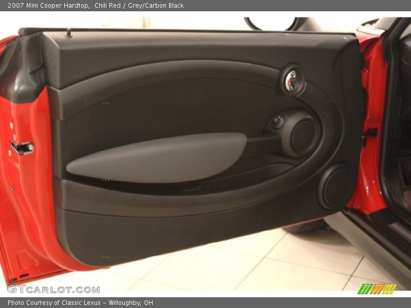 Chili Red / Grey/Carbon Black 2007 Mini Cooper Hardtop