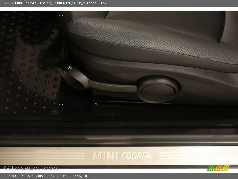 Chili Red / Grey/Carbon Black 2007 Mini Cooper Hardtop