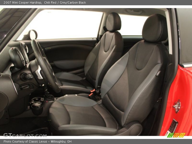 Chili Red / Grey/Carbon Black 2007 Mini Cooper Hardtop