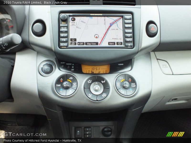 Black / Ash Gray 2010 Toyota RAV4 Limited