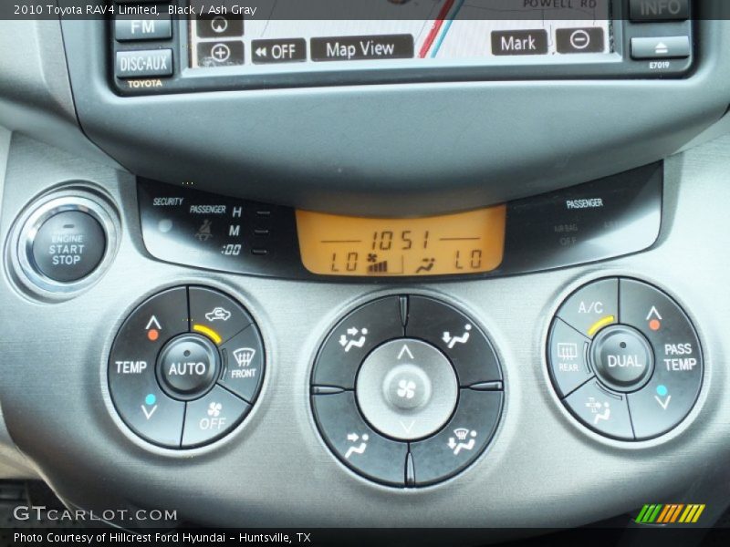 Black / Ash Gray 2010 Toyota RAV4 Limited