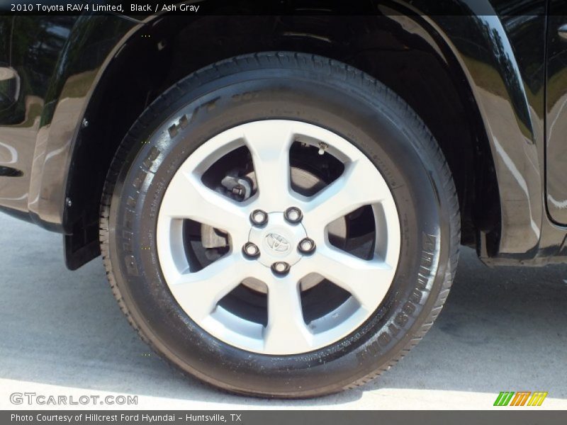 Black / Ash Gray 2010 Toyota RAV4 Limited