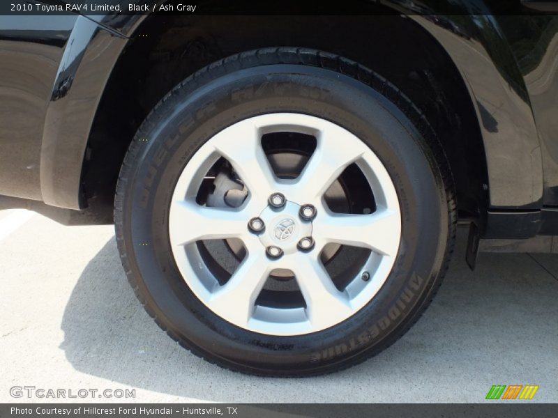 Black / Ash Gray 2010 Toyota RAV4 Limited