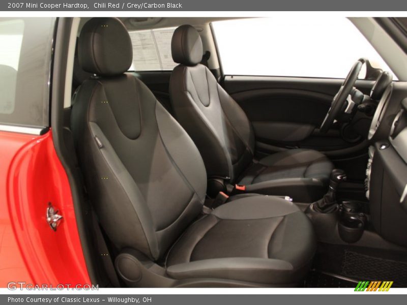 Chili Red / Grey/Carbon Black 2007 Mini Cooper Hardtop
