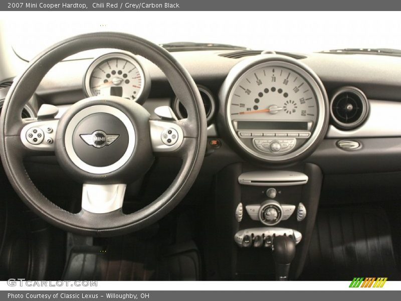 Chili Red / Grey/Carbon Black 2007 Mini Cooper Hardtop