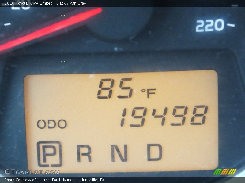Black / Ash Gray 2010 Toyota RAV4 Limited