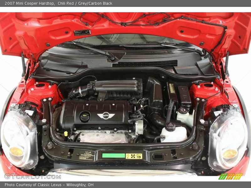 Chili Red / Grey/Carbon Black 2007 Mini Cooper Hardtop