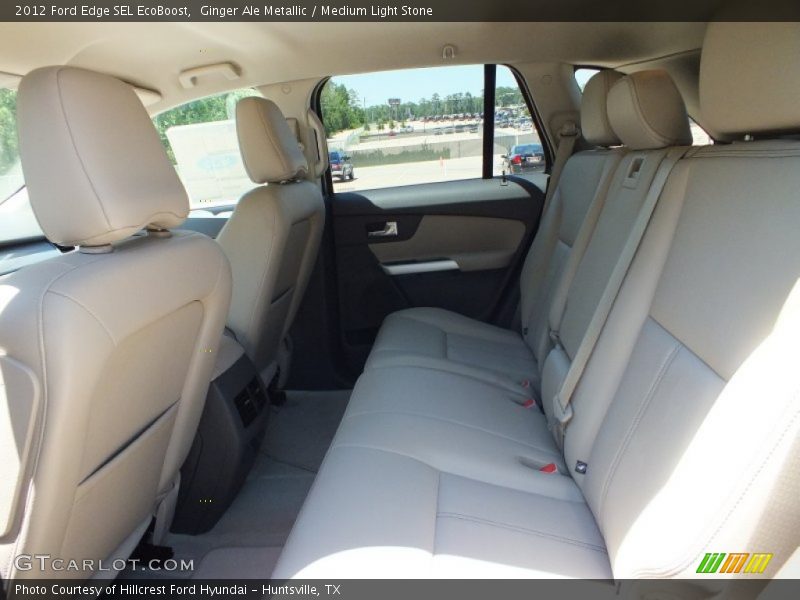Ginger Ale Metallic / Medium Light Stone 2012 Ford Edge SEL EcoBoost
