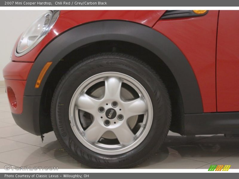 Chili Red / Grey/Carbon Black 2007 Mini Cooper Hardtop