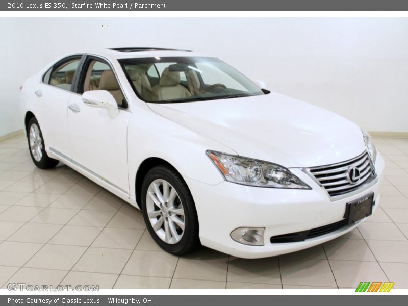Starfire White Pearl / Parchment 2010 Lexus ES 350