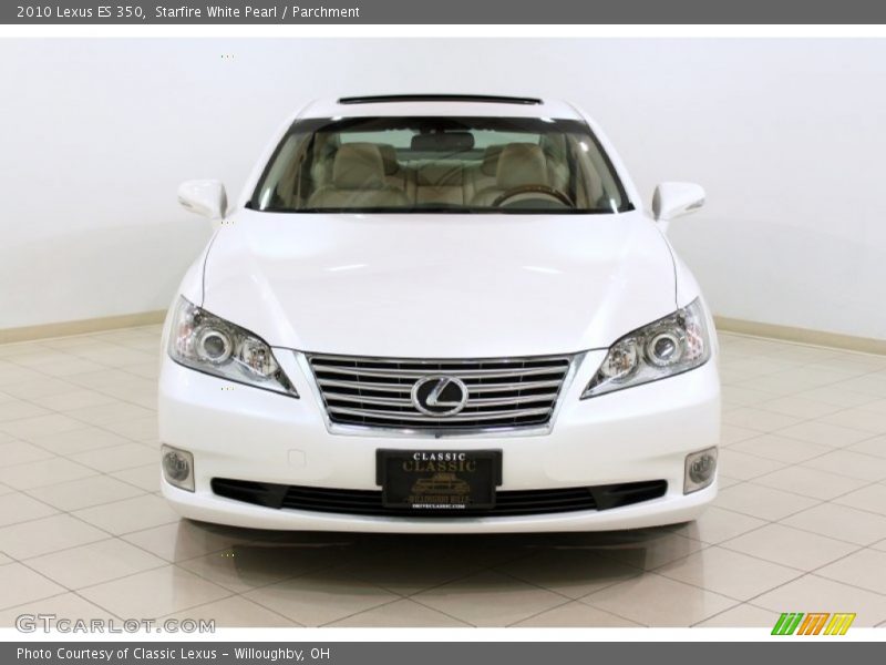 Starfire White Pearl / Parchment 2010 Lexus ES 350