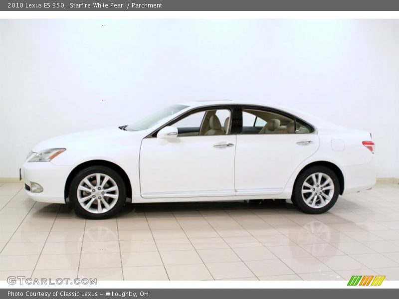 Starfire White Pearl / Parchment 2010 Lexus ES 350