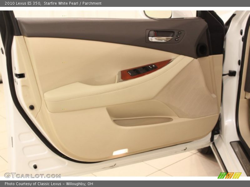 Starfire White Pearl / Parchment 2010 Lexus ES 350