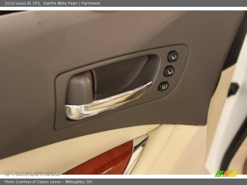 Starfire White Pearl / Parchment 2010 Lexus ES 350