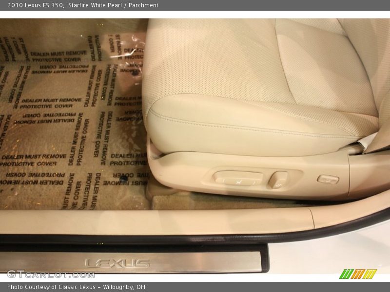 Starfire White Pearl / Parchment 2010 Lexus ES 350