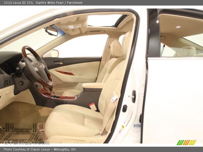 Starfire White Pearl / Parchment 2010 Lexus ES 350