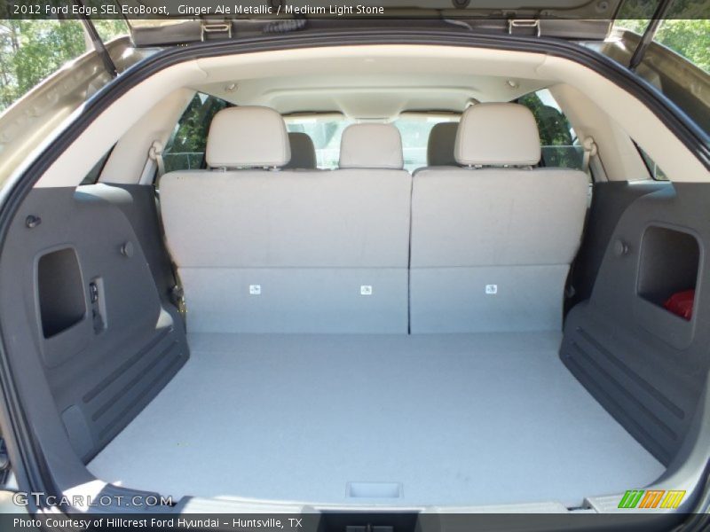 Ginger Ale Metallic / Medium Light Stone 2012 Ford Edge SEL EcoBoost
