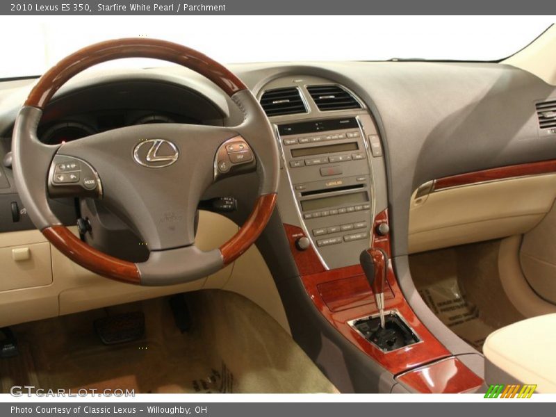 Starfire White Pearl / Parchment 2010 Lexus ES 350