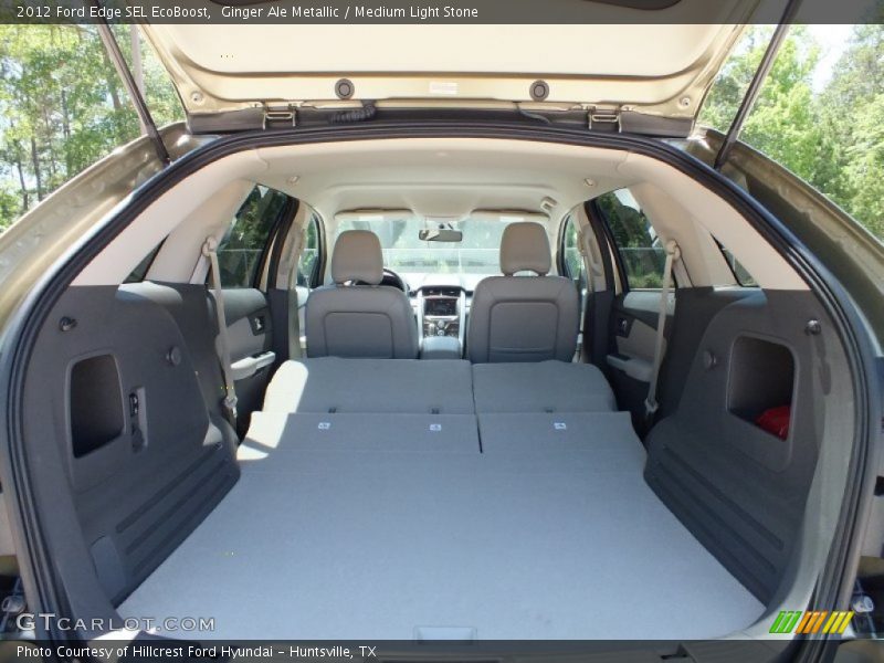 Ginger Ale Metallic / Medium Light Stone 2012 Ford Edge SEL EcoBoost
