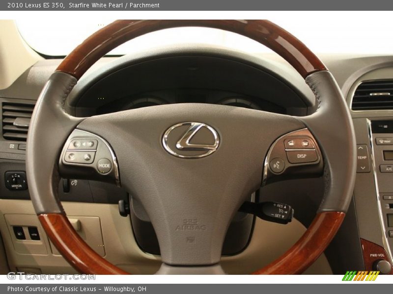 Starfire White Pearl / Parchment 2010 Lexus ES 350