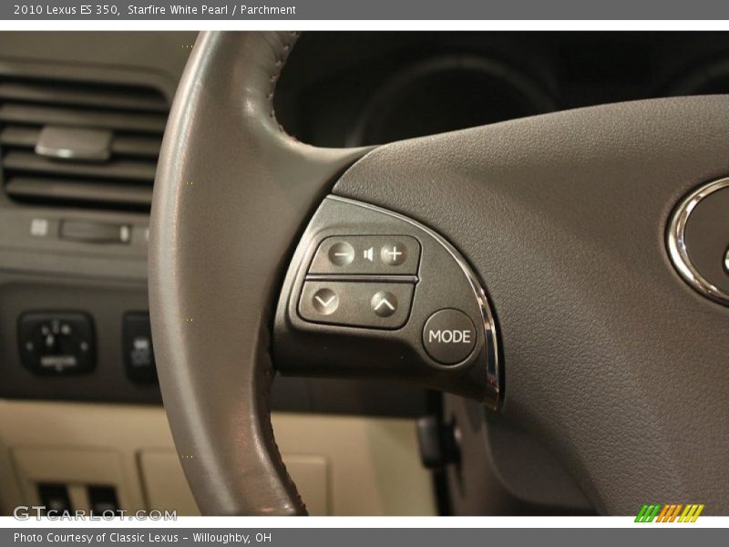 Starfire White Pearl / Parchment 2010 Lexus ES 350