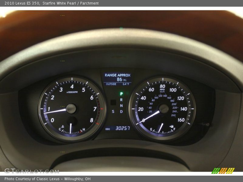 Starfire White Pearl / Parchment 2010 Lexus ES 350
